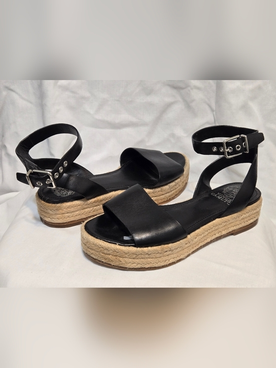 Vince Camuto Shoes - Vince Camuto Womens Espadrille Sandals Black Sz 7M